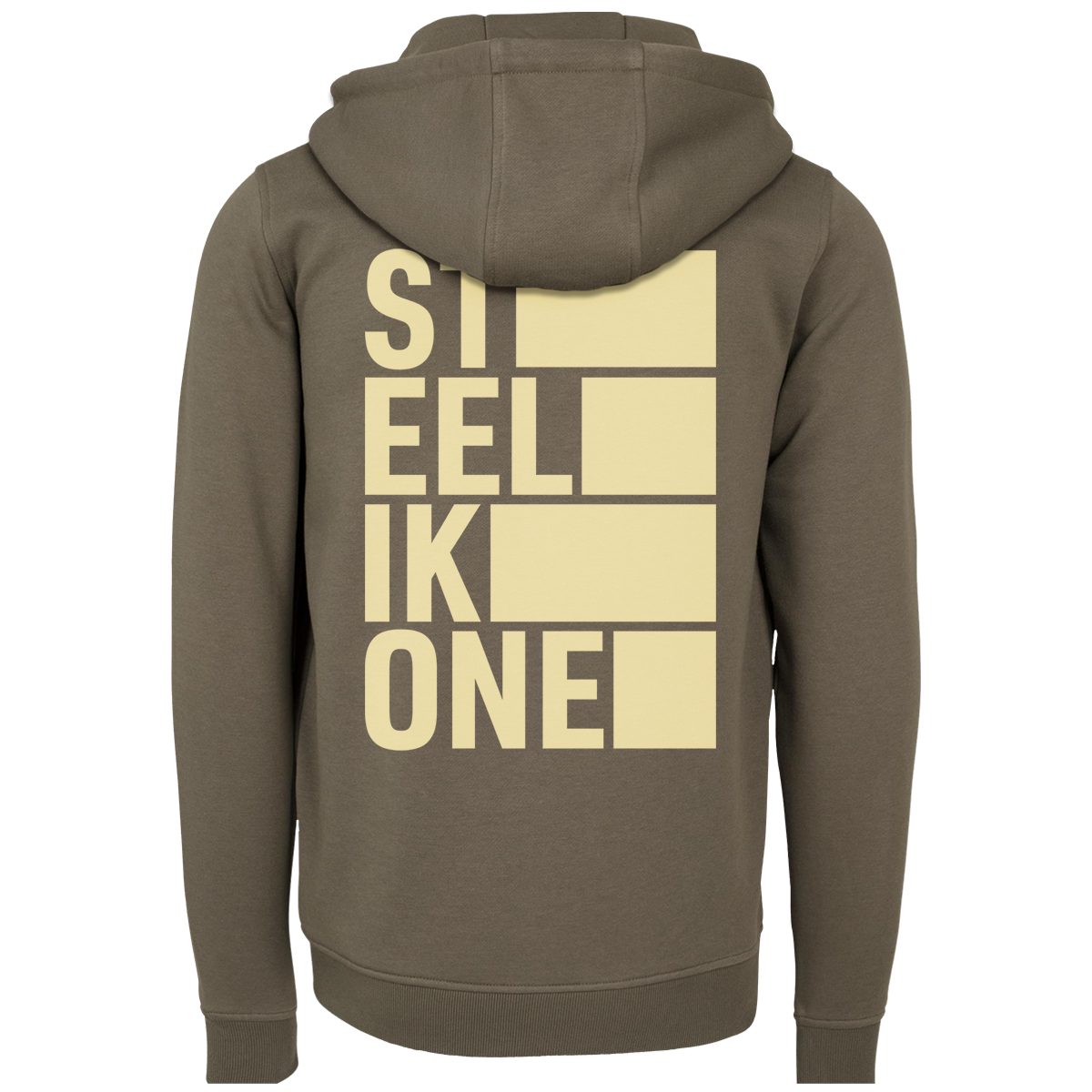 STEELIKONE Vertical Hoodie Backprint
