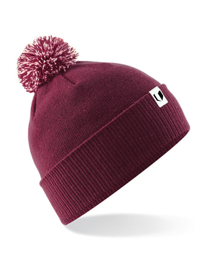Beanie mit Bommel