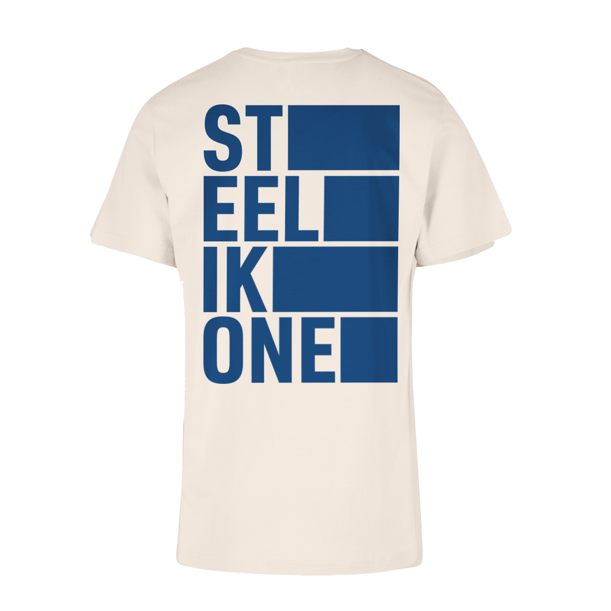 T-Shirt - STEELIKONE VERTICAL [beige]