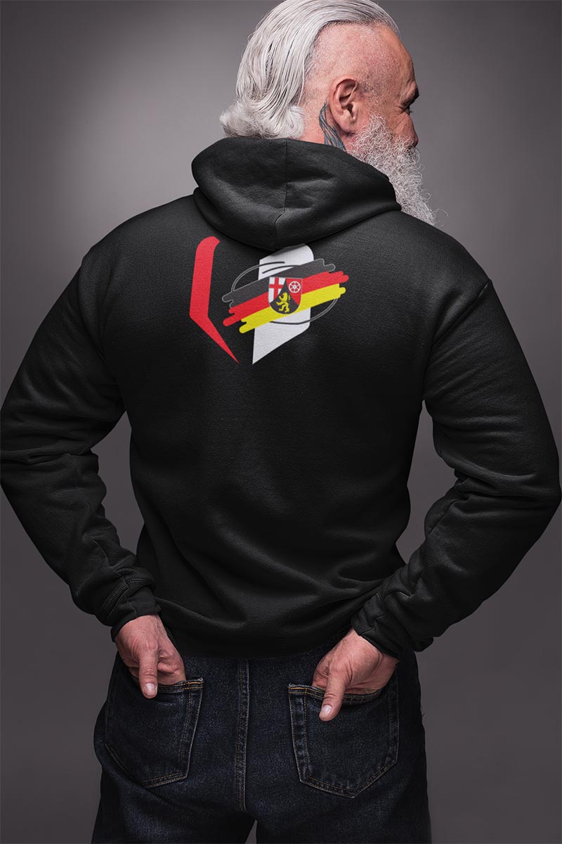 Zip Hoodie - STEELIKONE Flags, Bundesländer