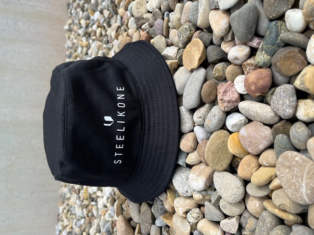 STEELIKONE BUCKET HAT [black]